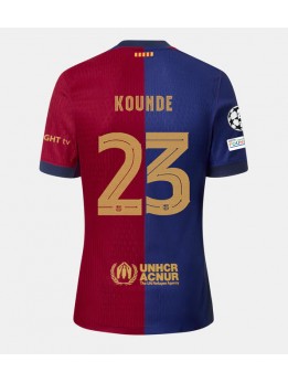 Muži Futbalové oblečenie Barcelona Jules Kounde #23 2024-25 Krátky Rukáv - Domáci